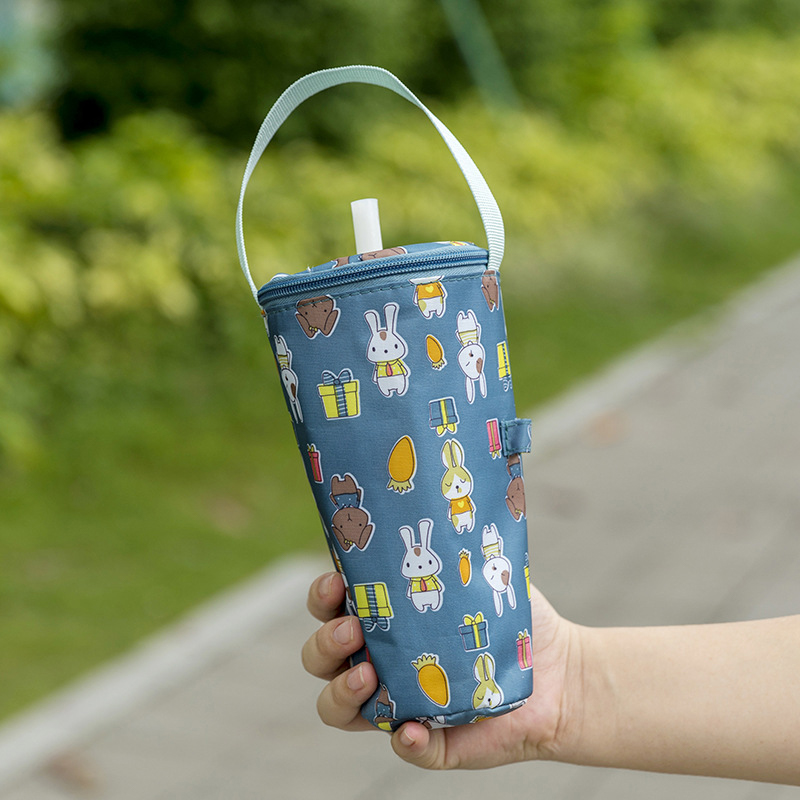 * 새로운 휴대용 밀크티 토트백 보온 가방 친환경 핸드 - Tote Bag Sublimation 리뷰 및 가격