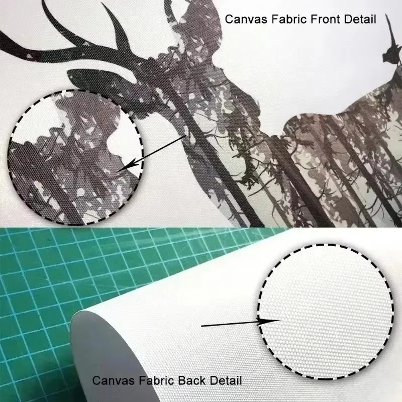 네이비 블루, 골든, 베이지, 화이트 & 브라운 플로럴 - Canvas Wrap Ready 리뷰 및 가격