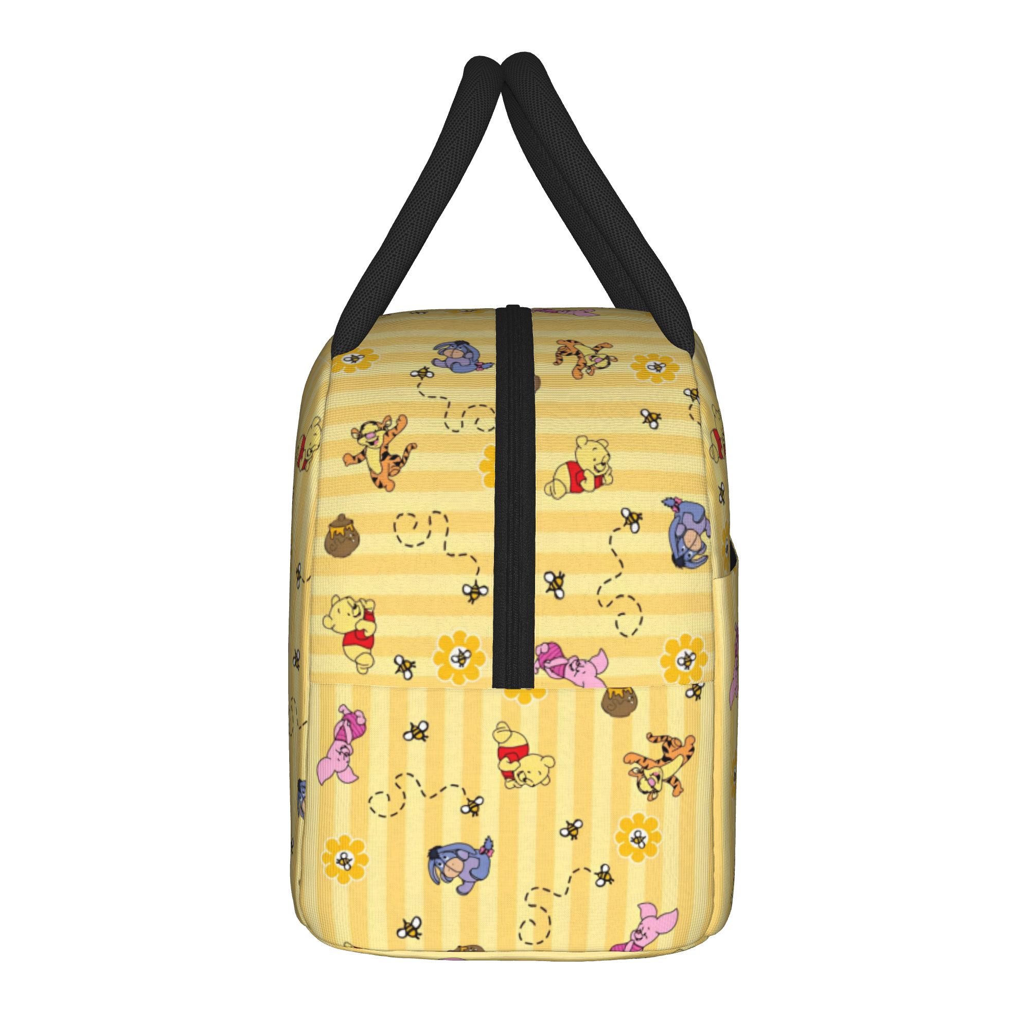 귀여운 꿀과 꿀벌 보온 도시락 가방, 절연 도시락 가방 - Tote Bag Sublimation 리뷰 및 가격