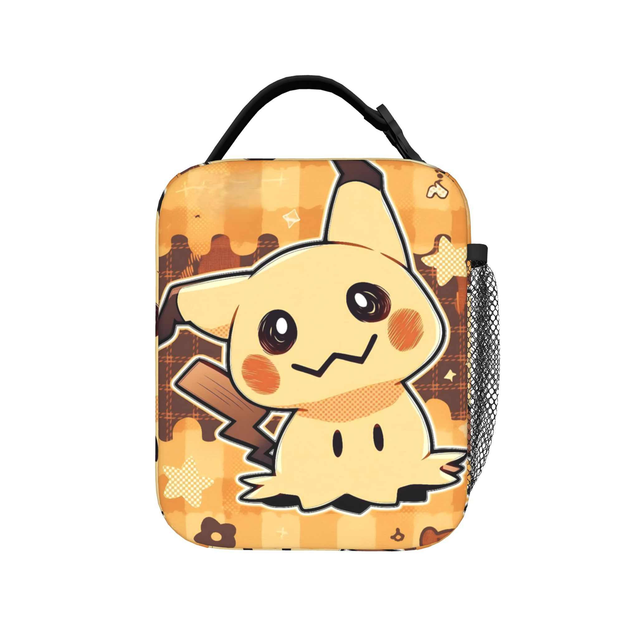 미미키우스 귀여운 보온 도시락 가방 휴대용 포켓몬 만화 - Tote Bag Sublimation 리뷰 및 가격