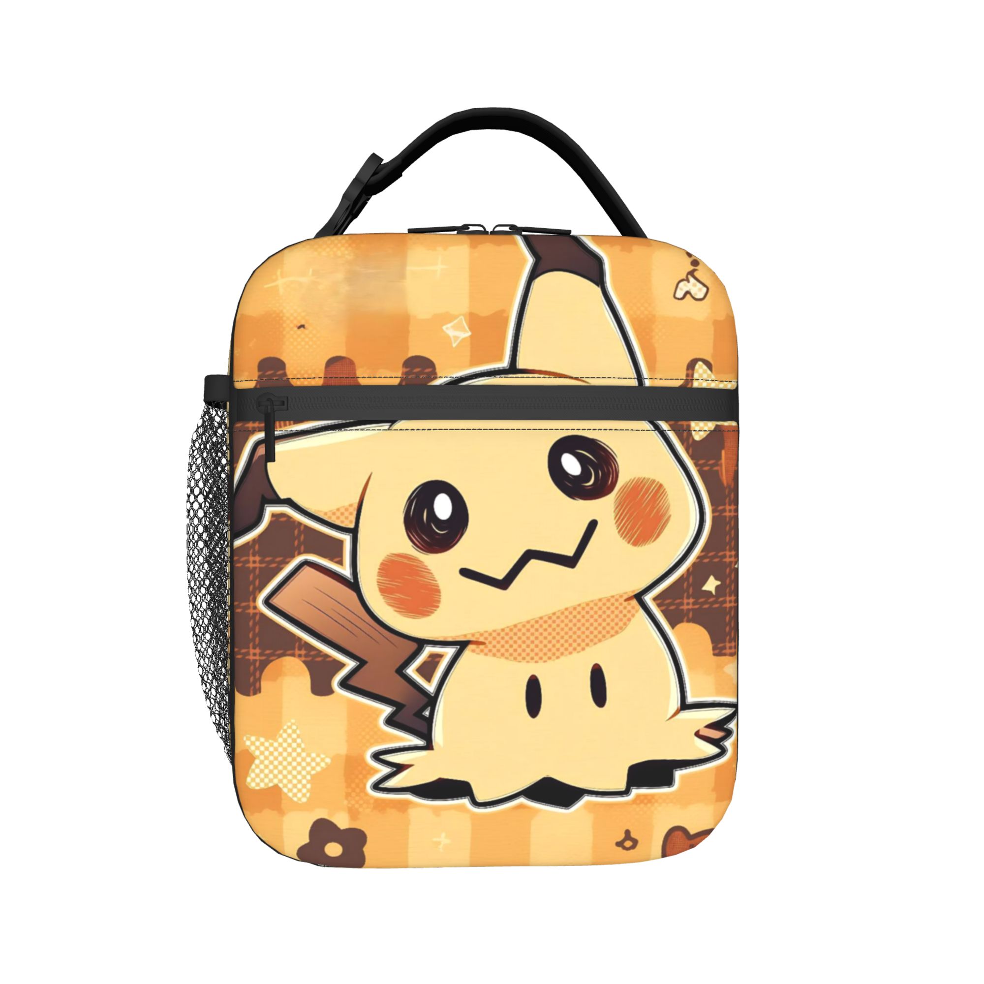 미미키우스 귀여운 보온 도시락 가방 휴대용 포켓몬 만화 - Tote Bag Sublimation 리뷰 및 가격