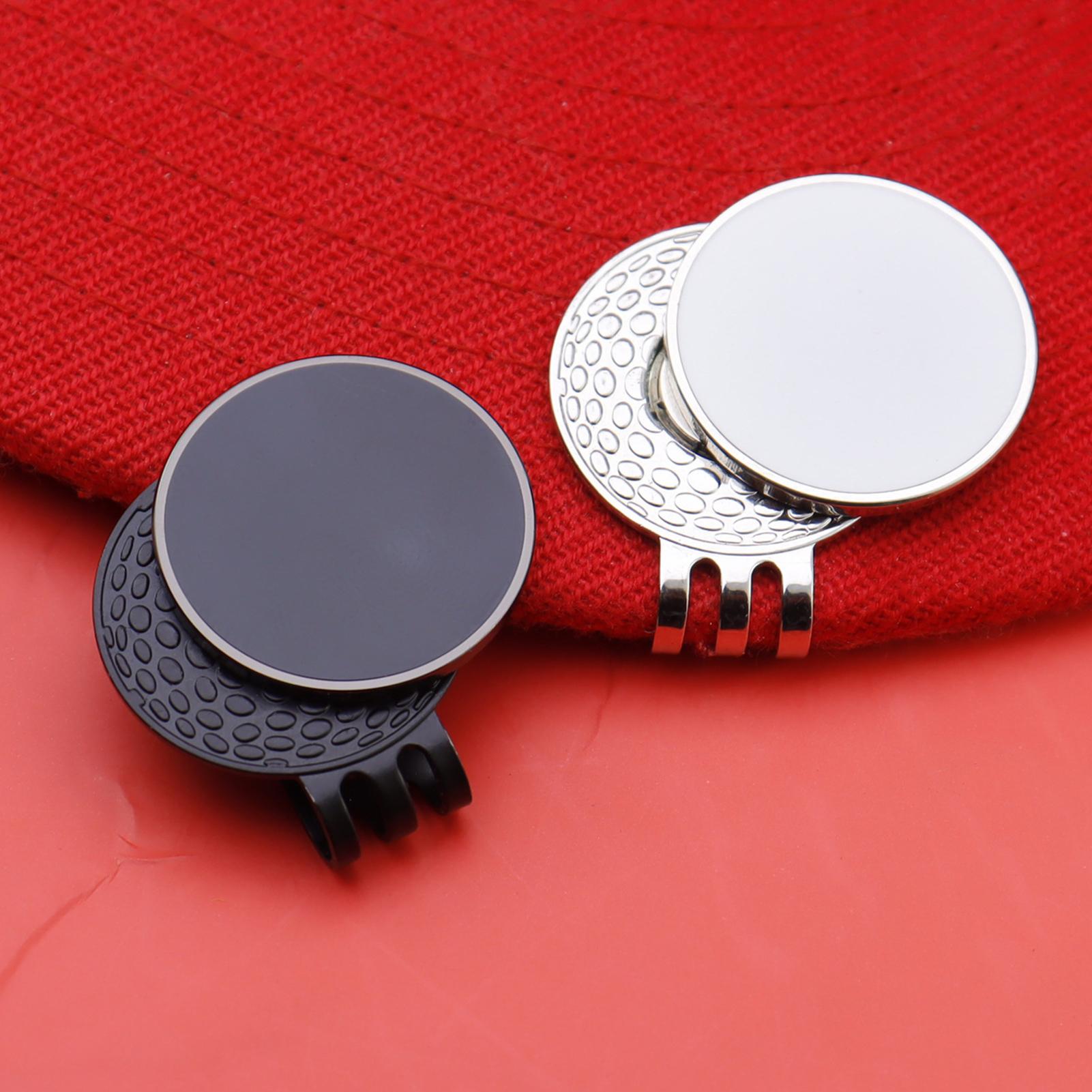 골프 볼 마커 자석 모자 클립 금속 볼 마커 캡 클립  - Yard Sign Blank 리뷰 및 가격